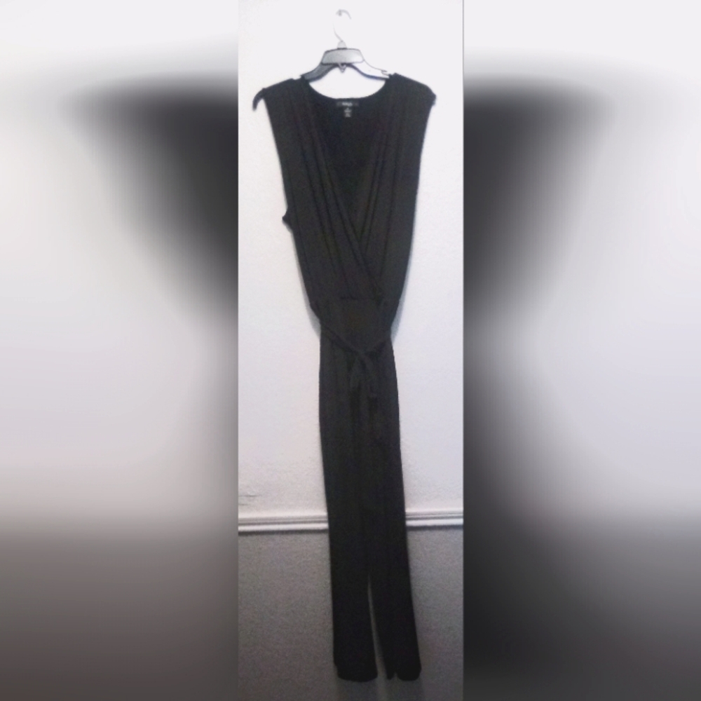 STYLE & CO. WOMAN Black One Piece Pants outfit SZ 3X